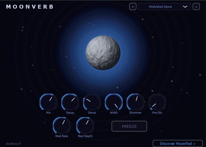 MoonVerb plugin by DeadLoop download | MuseHub