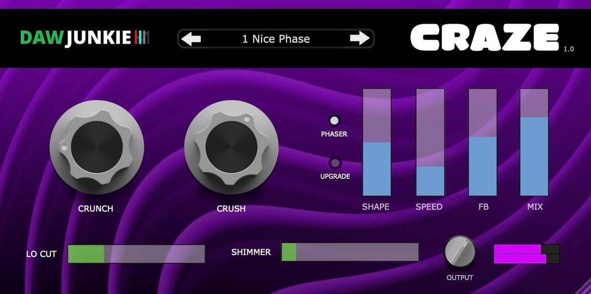 Craze plugin by DAWJunkie download | MuseHub