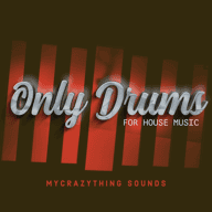 Only Drums For House Music
