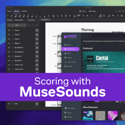 Scoring with MuseSounds