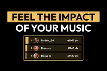 Feel the impact of your music