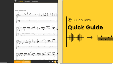 How does Guitar2Tabs work?