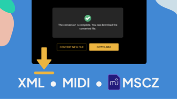 Download XML/MSCZ/MIDI