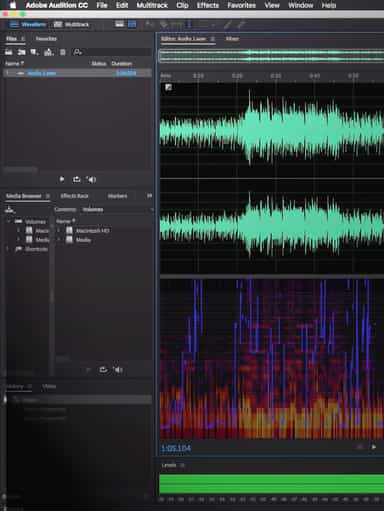 Editing Audio with Adobe Audition