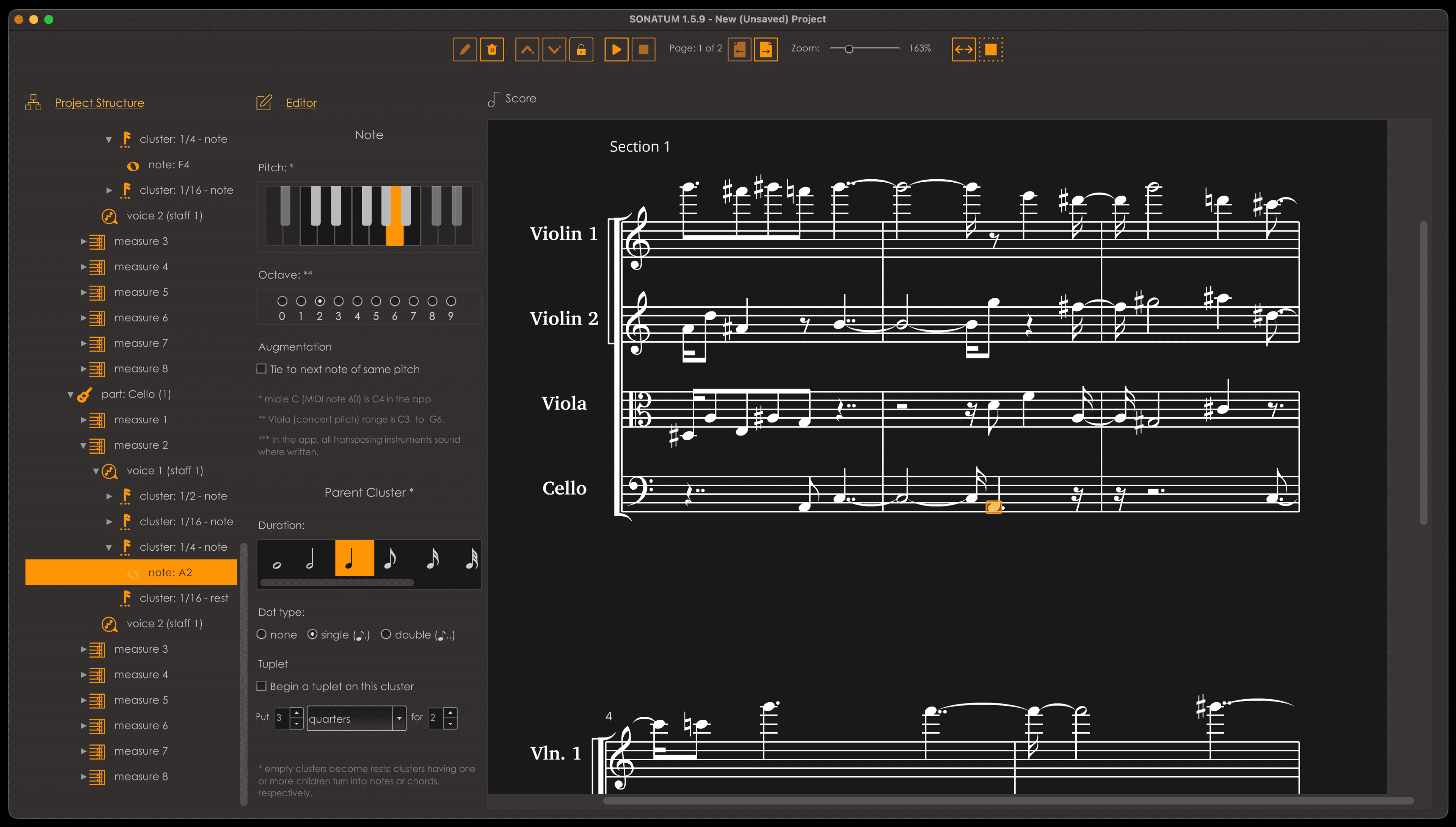 Score Editor