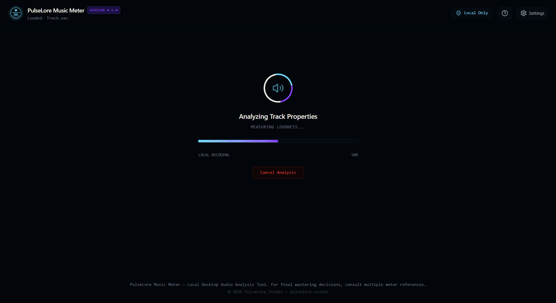 02 Audio Analysis Progress
