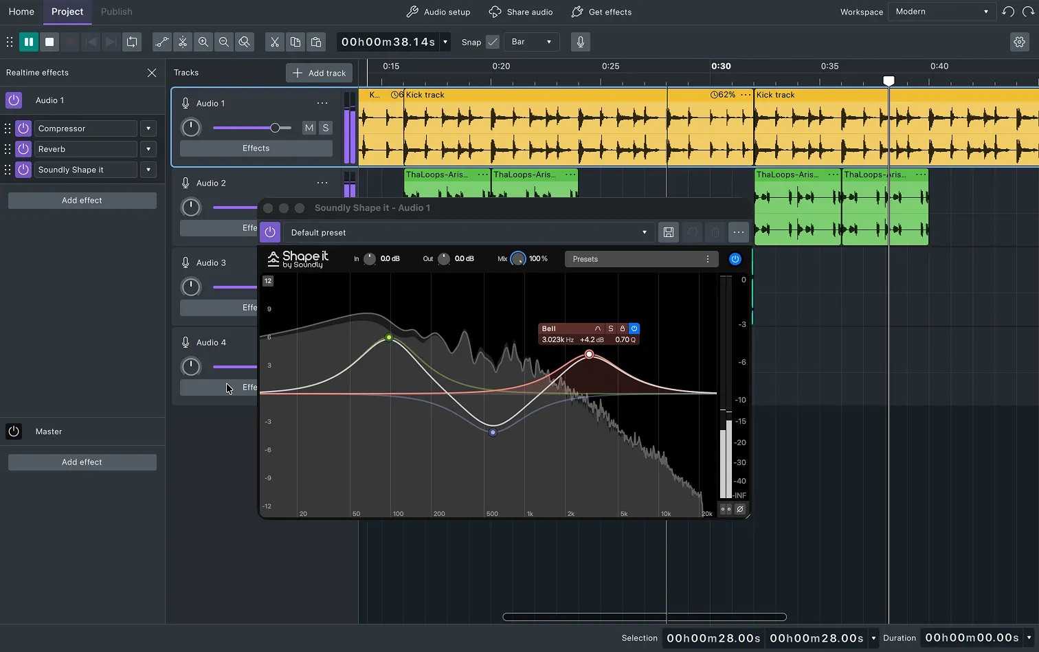 Audacity 4 in Action