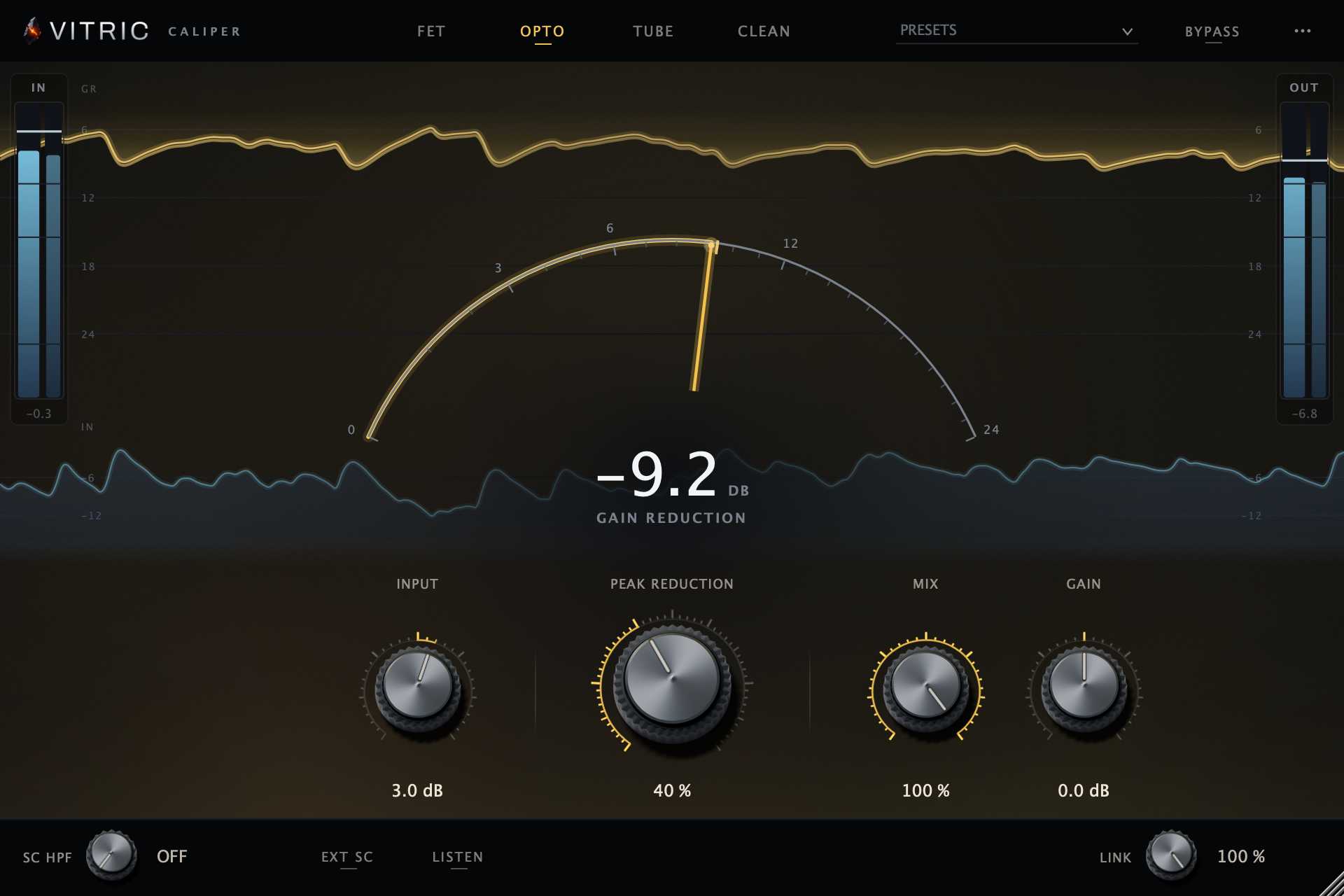 Smooth leveling for vocals