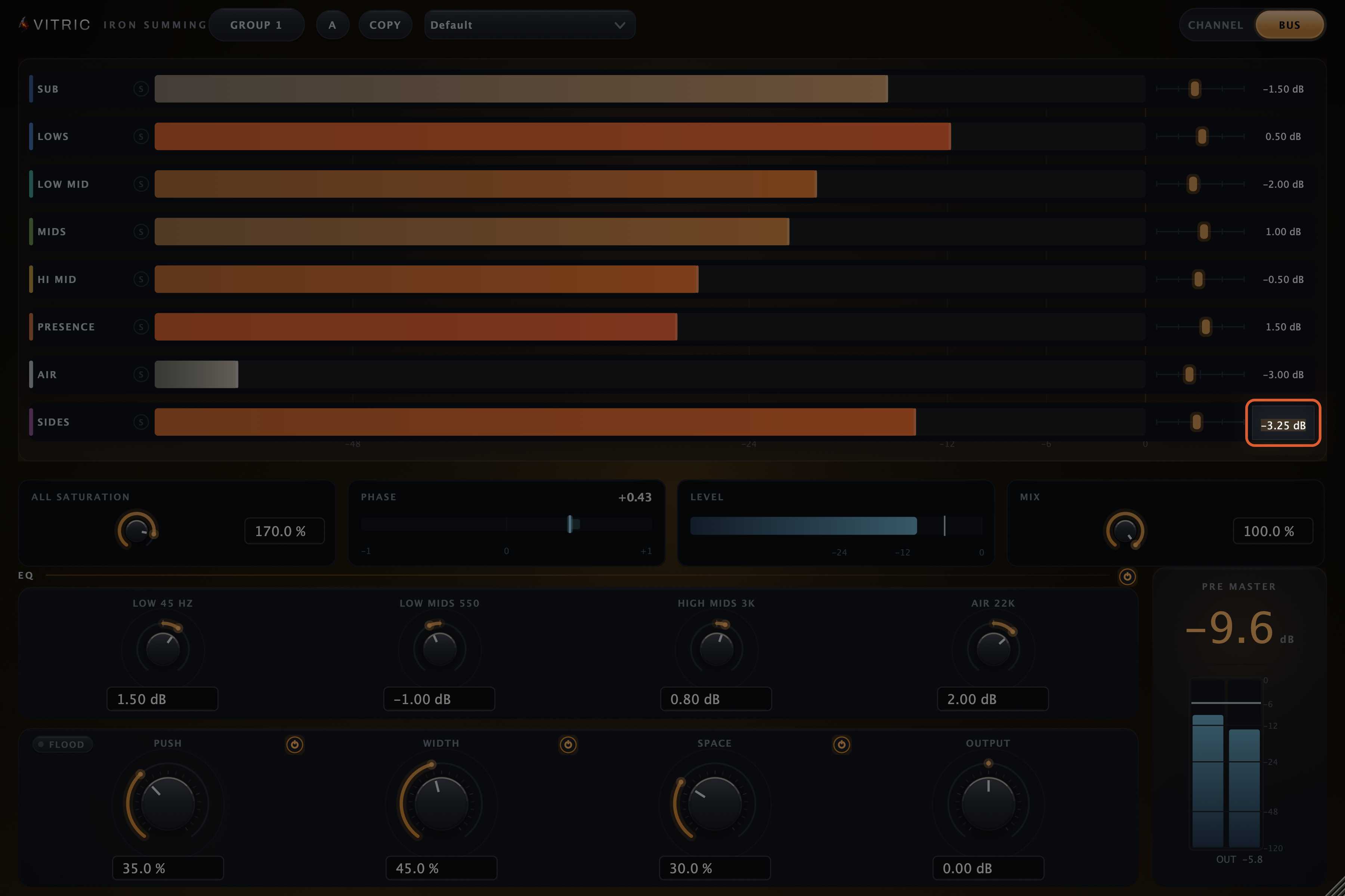 Trim any track from one window