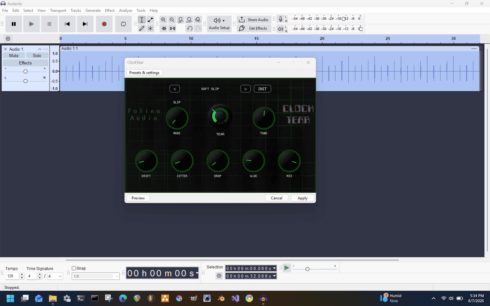 Clock Tear Screenshot 02