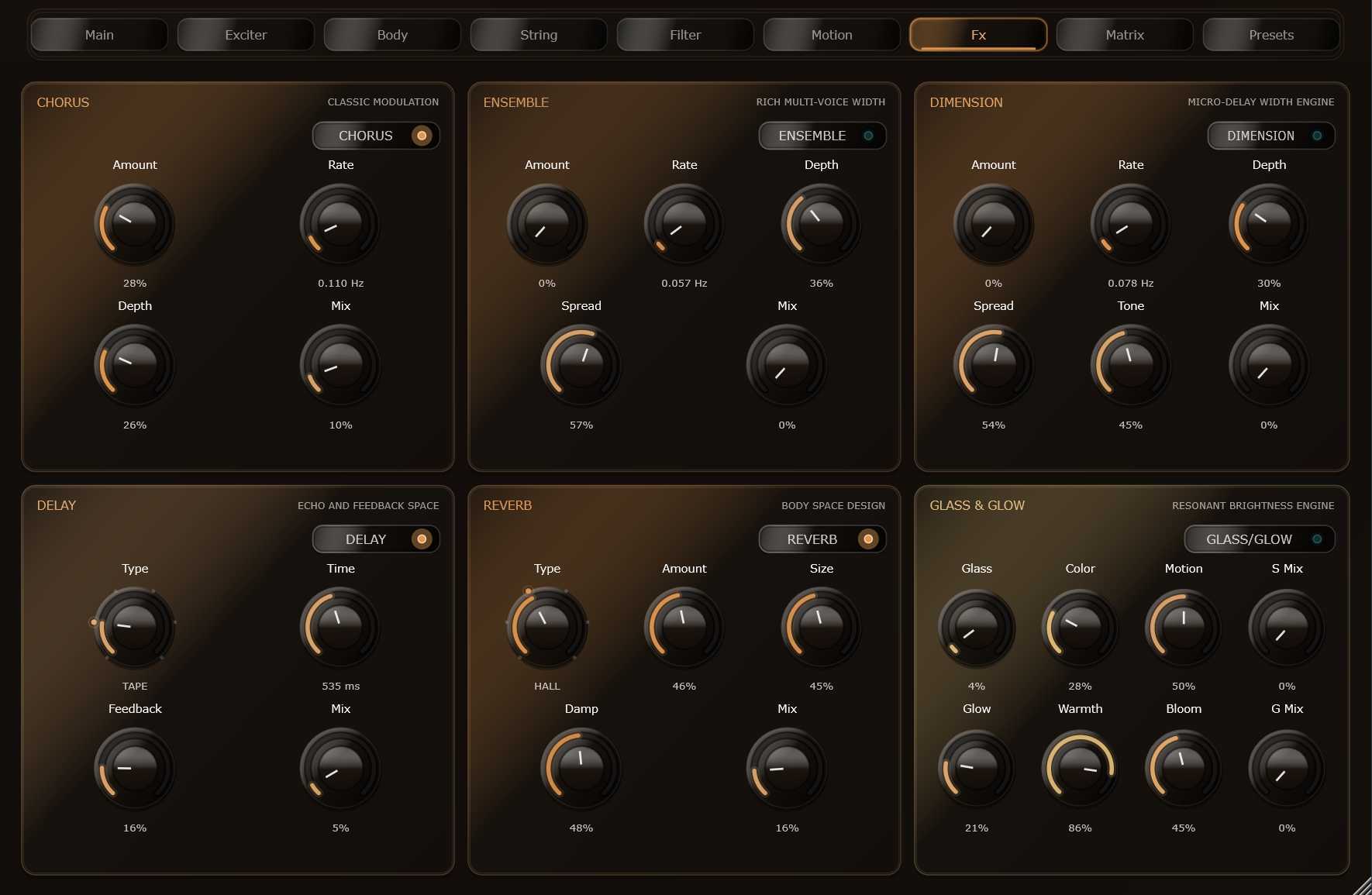 Fx tab