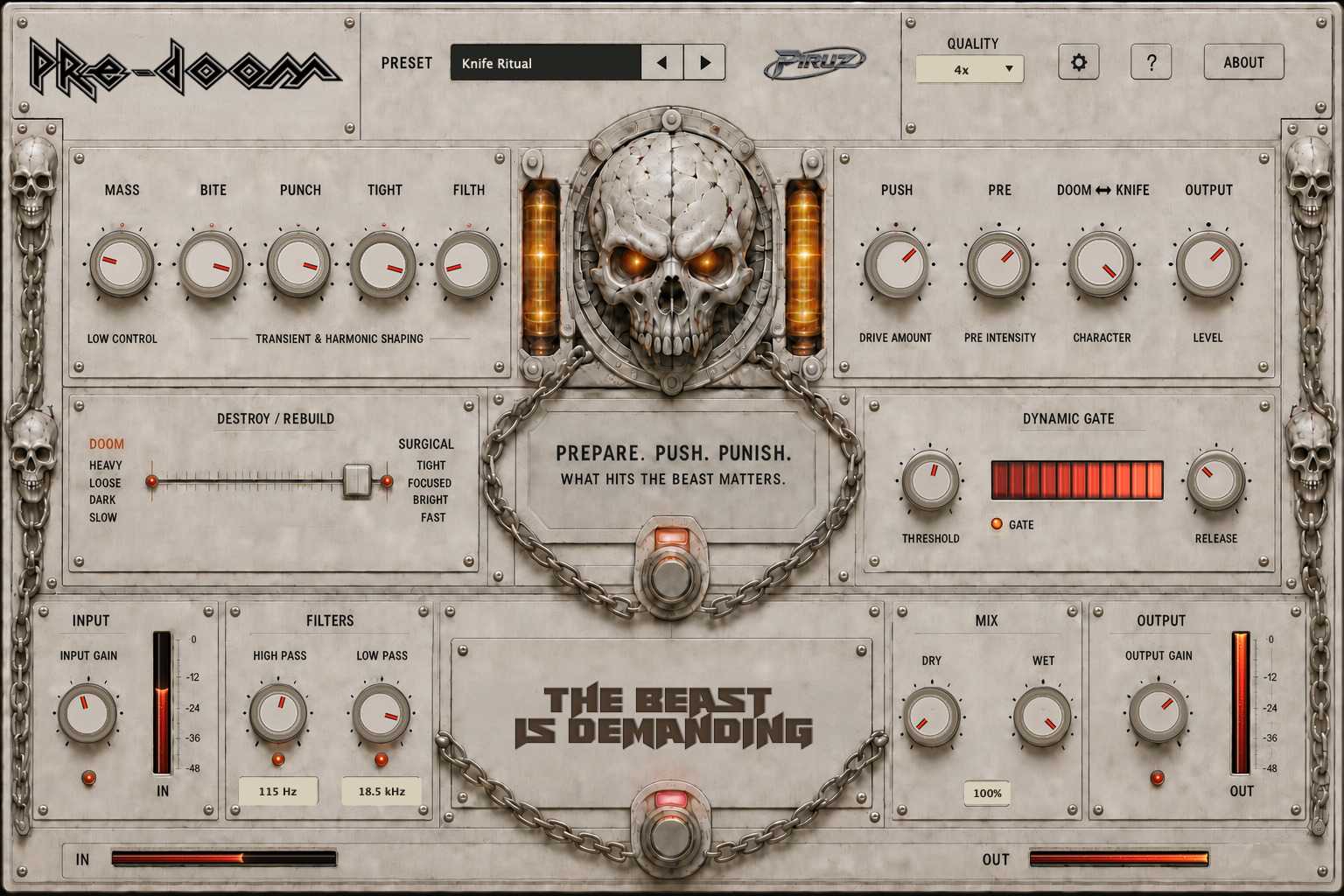 PRE DOOM interface