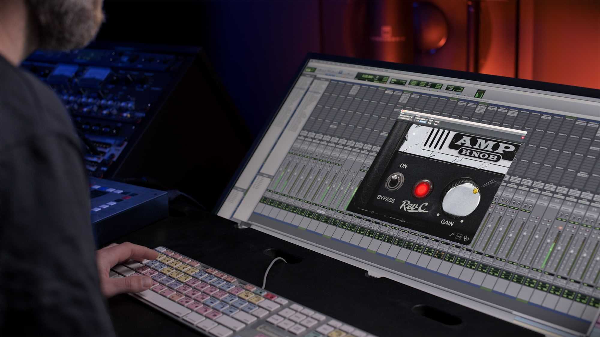 In the studio