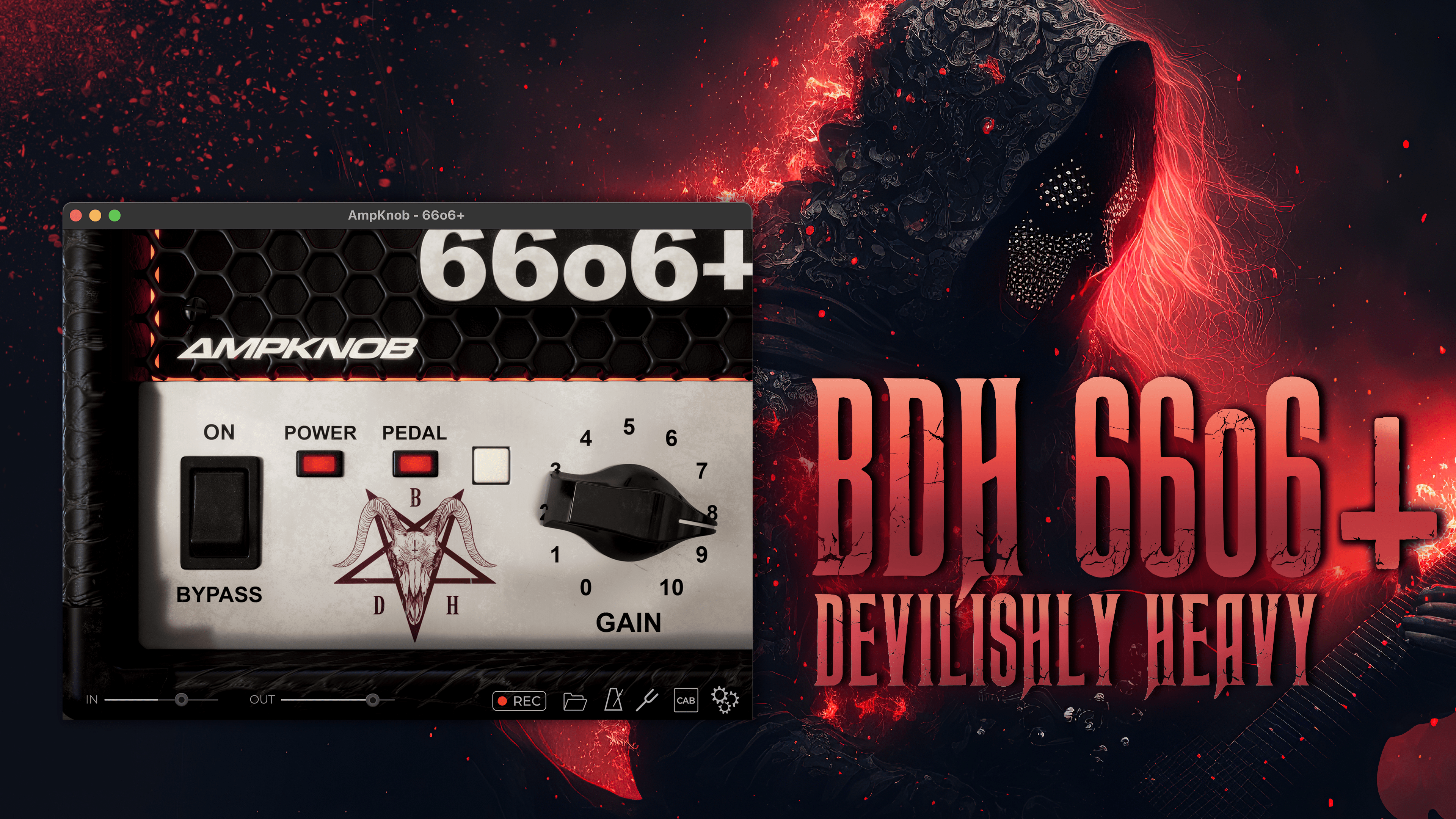 Ampknob BDH 66o6+