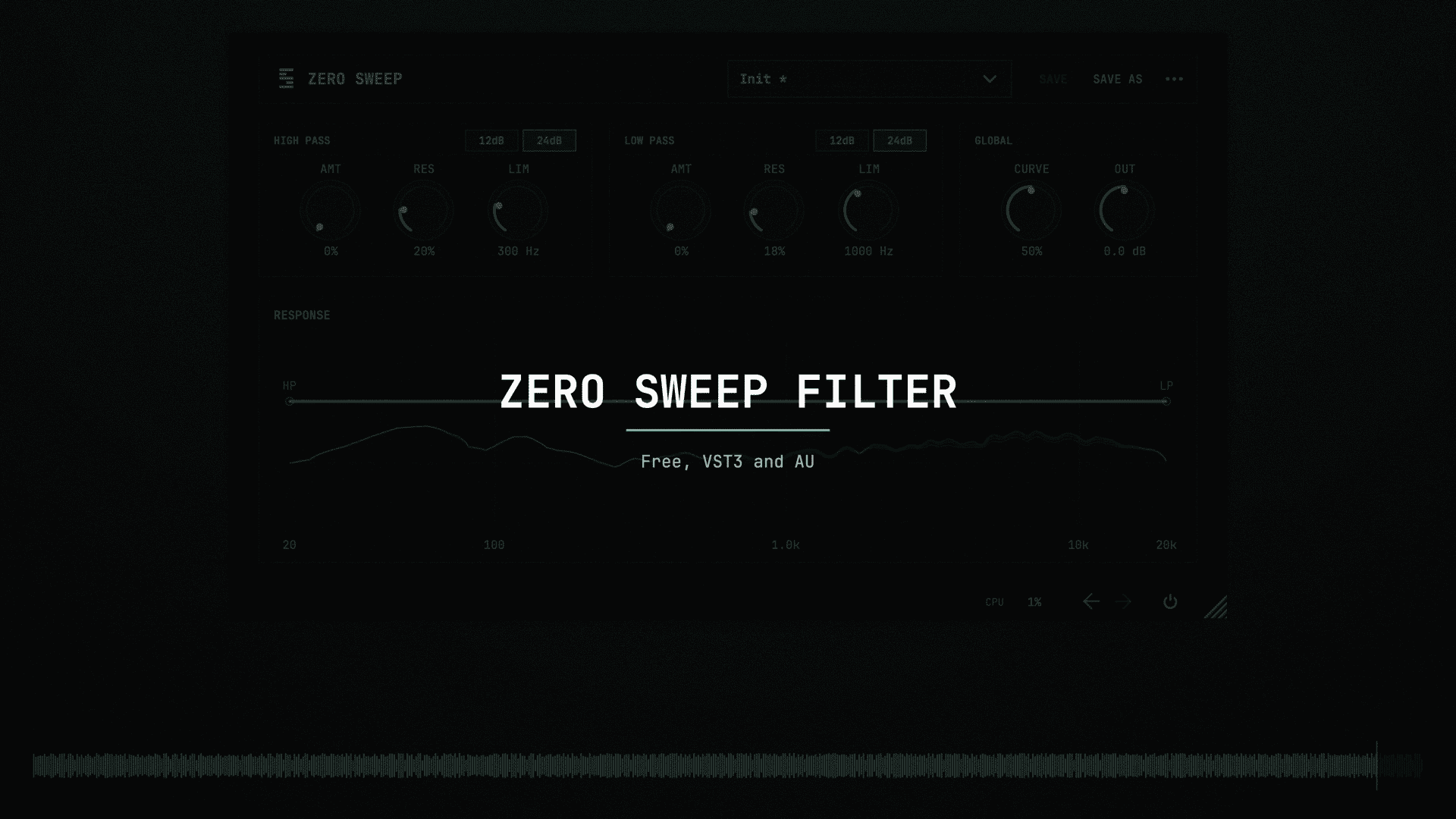 Zero Sweep Filter
