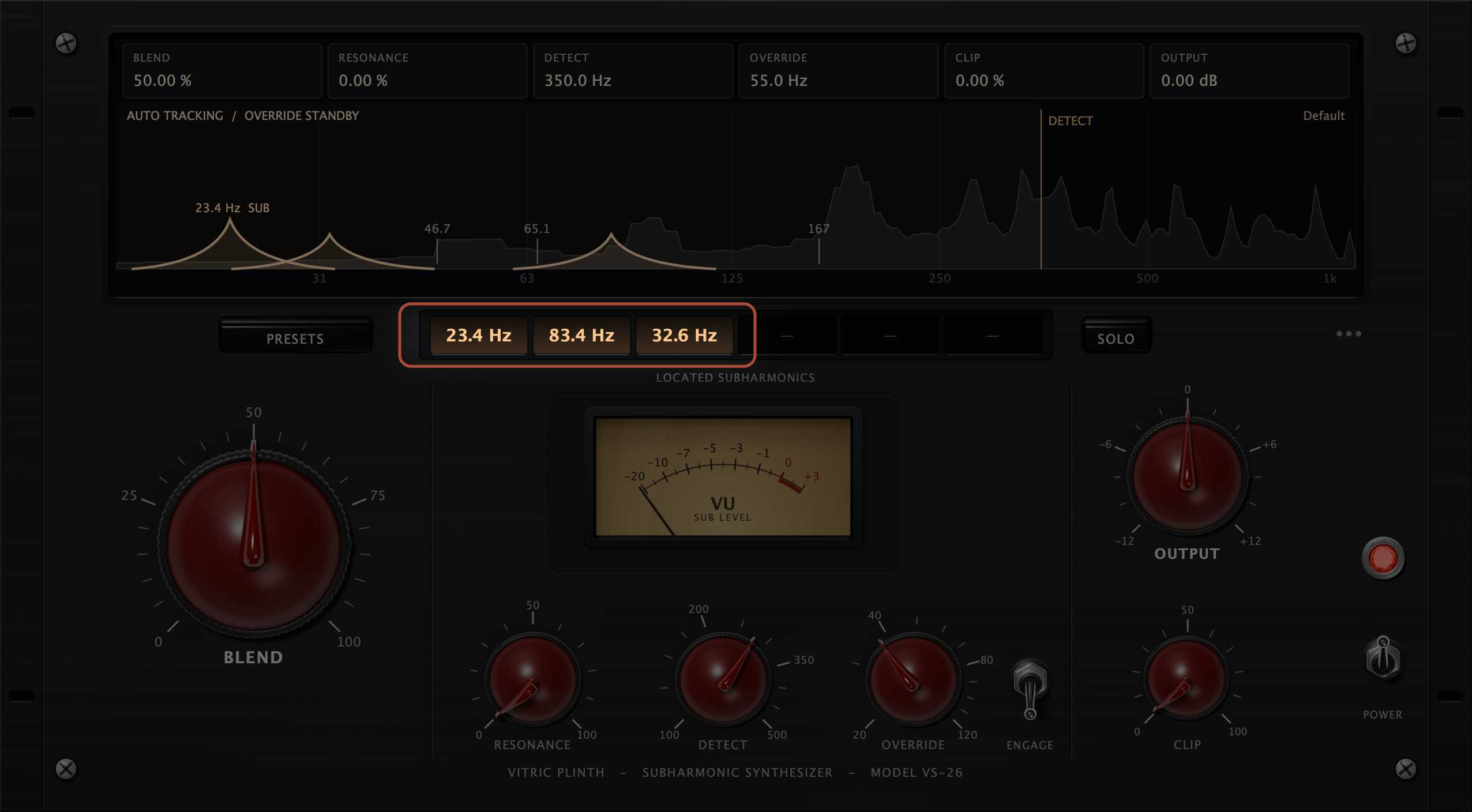 Up to three sub voices