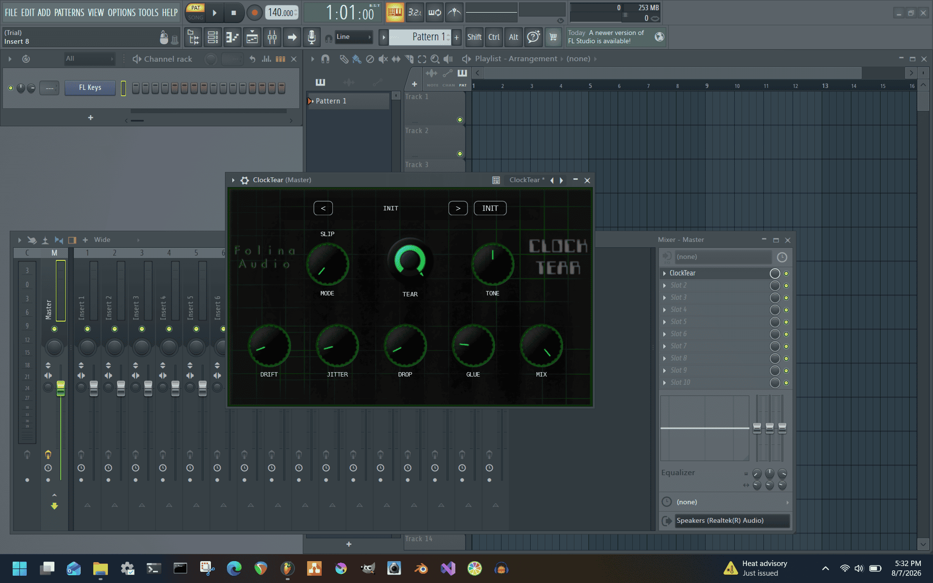 Clock Tear Screenshot 01