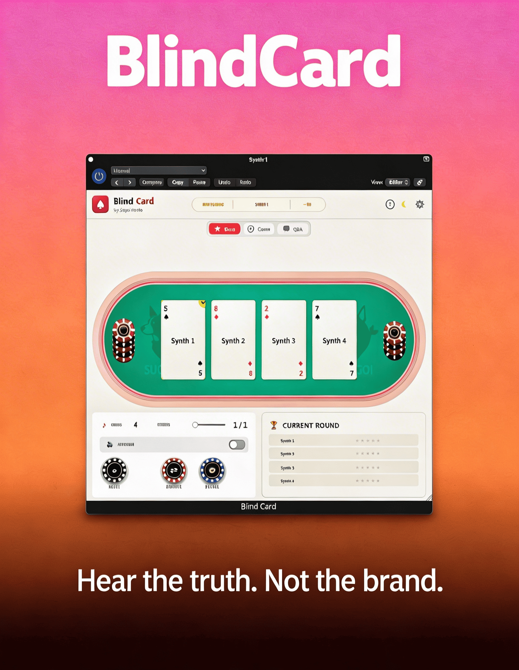 Blind Card