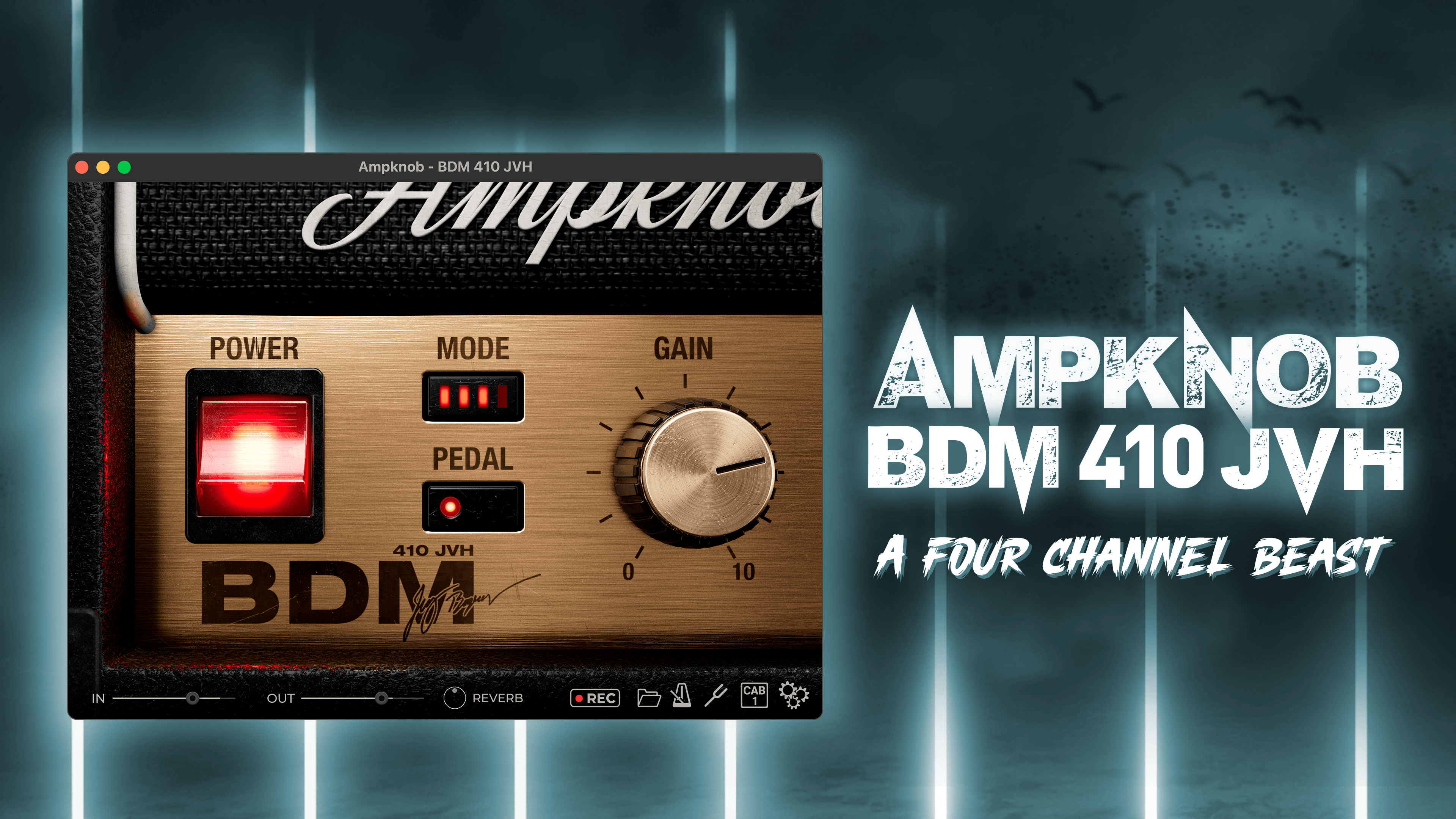Ampknob BDM 410 JVH