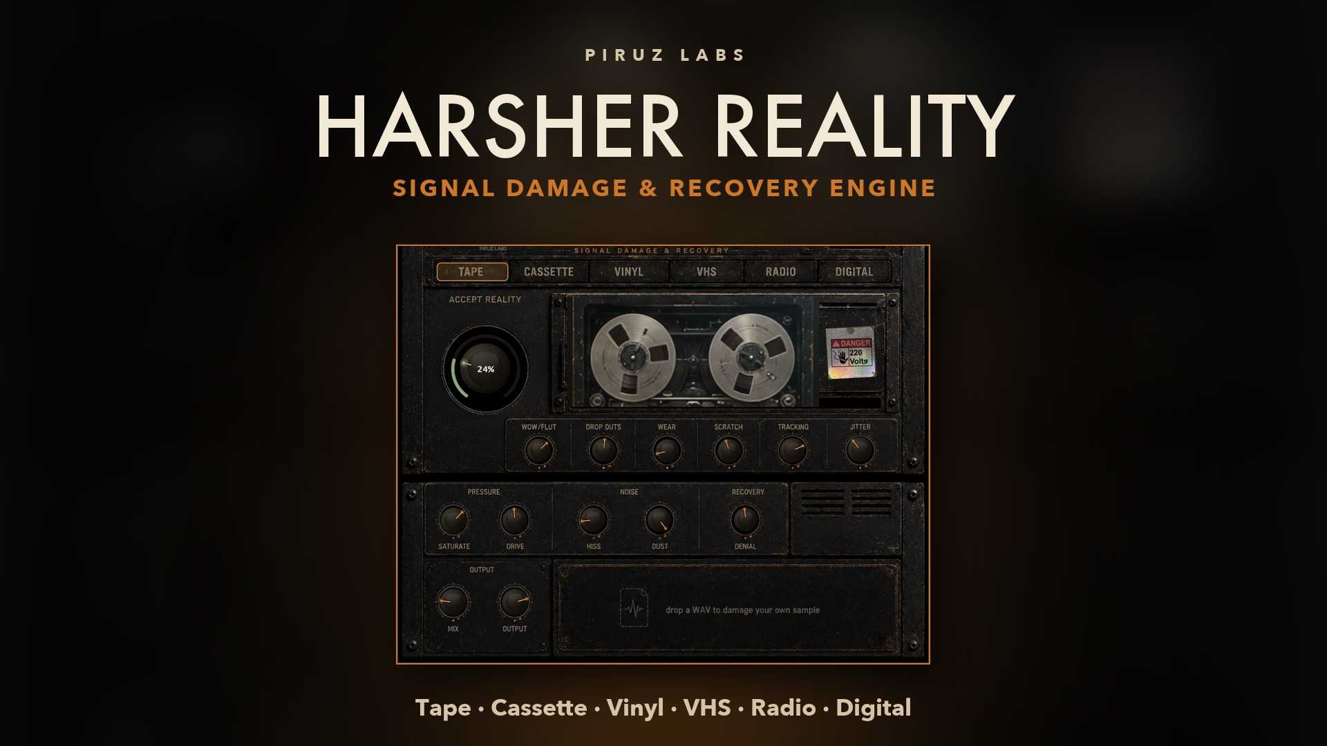 Harsher Reality poster