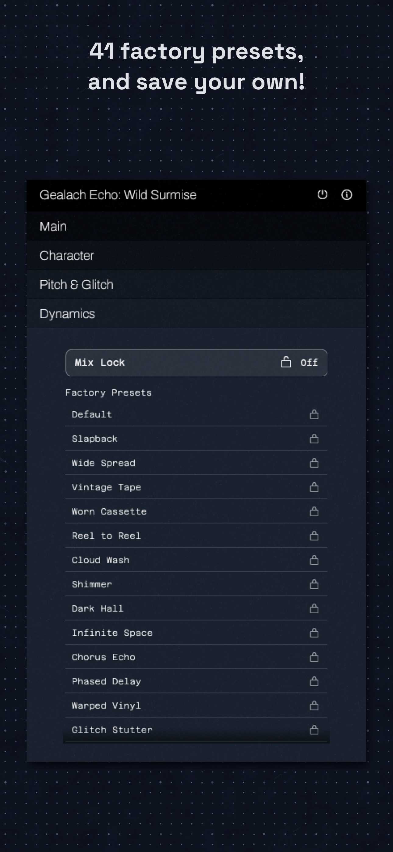 Presets