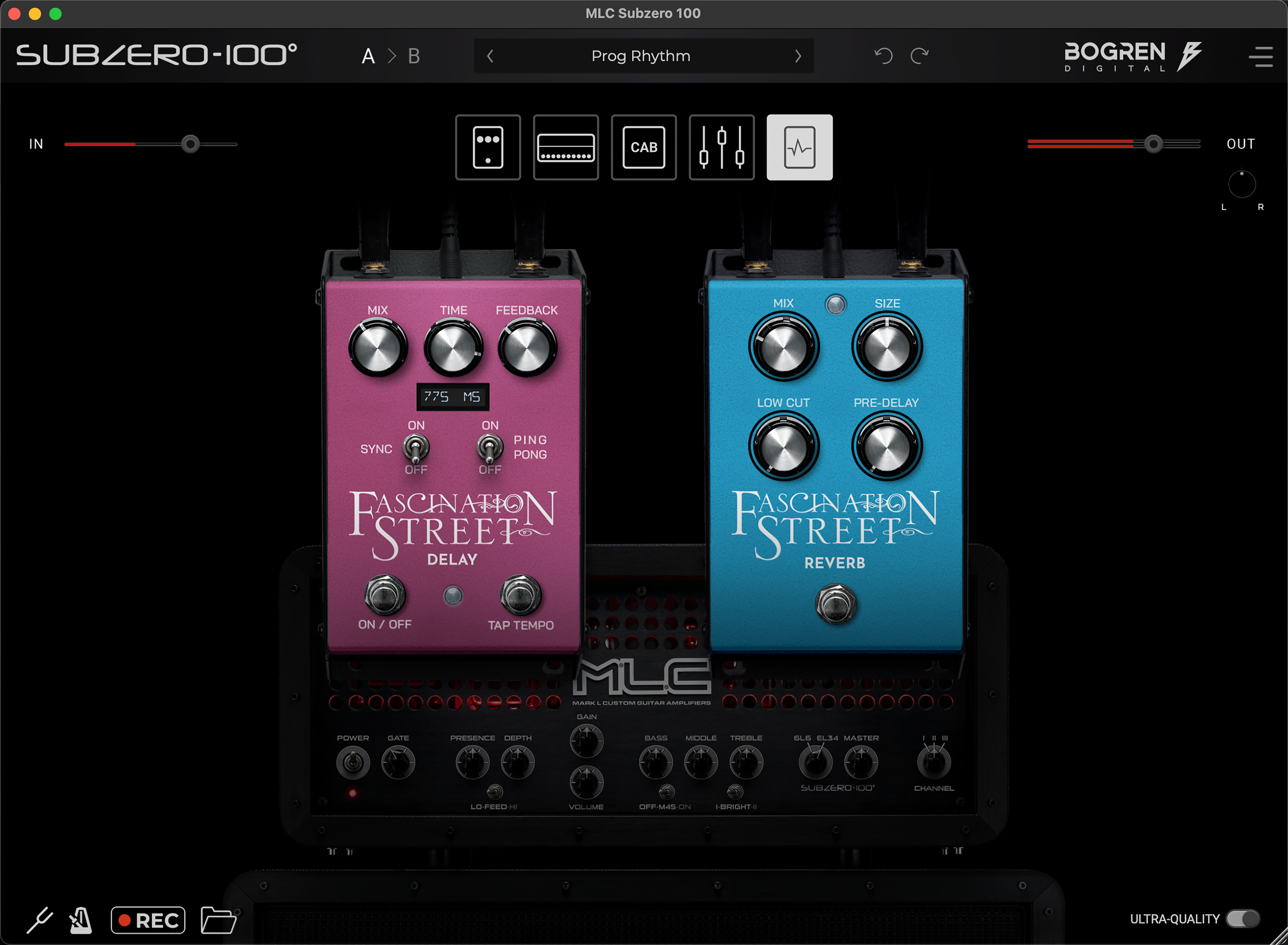 Reverb and delay