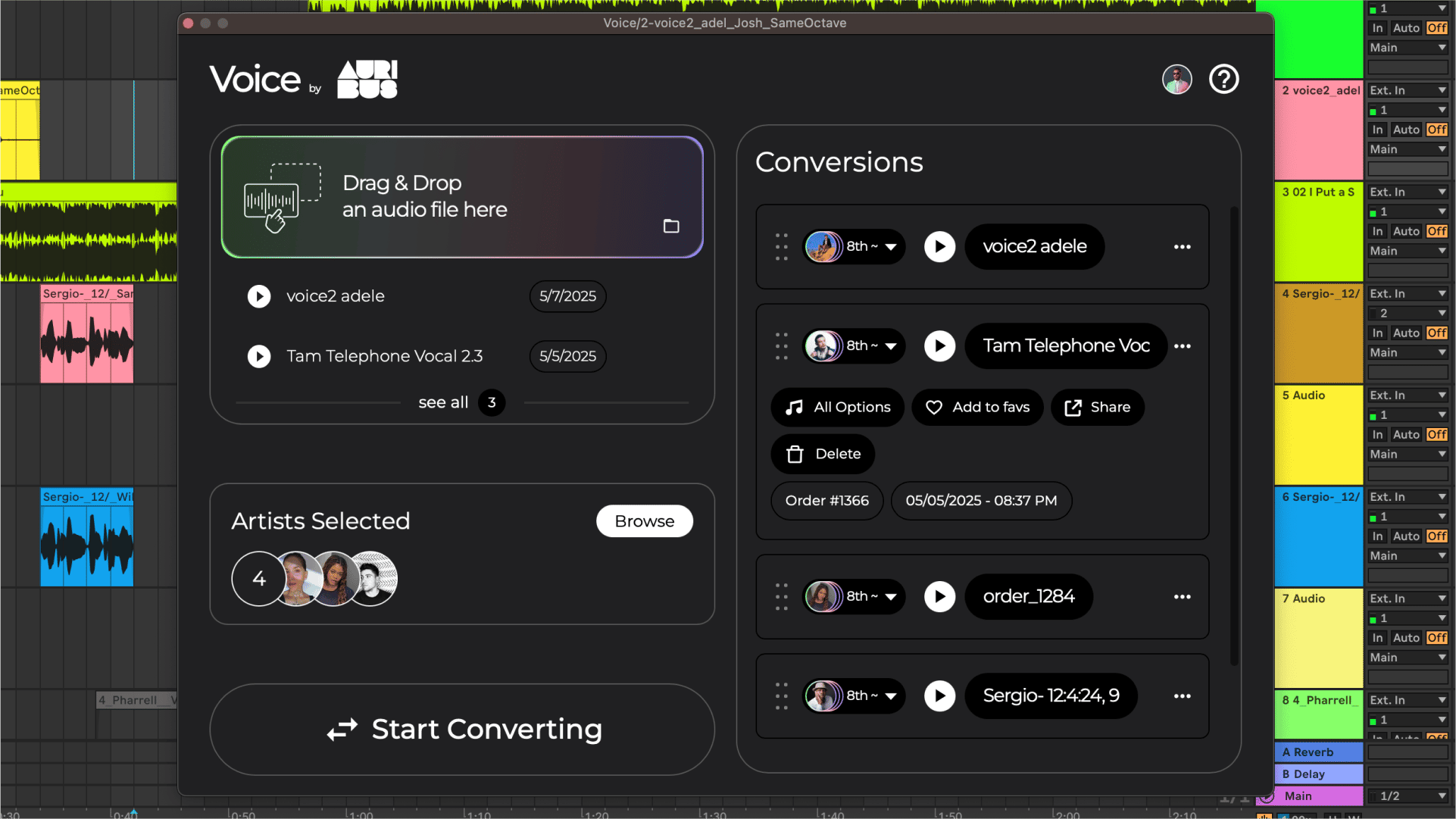 Main UI