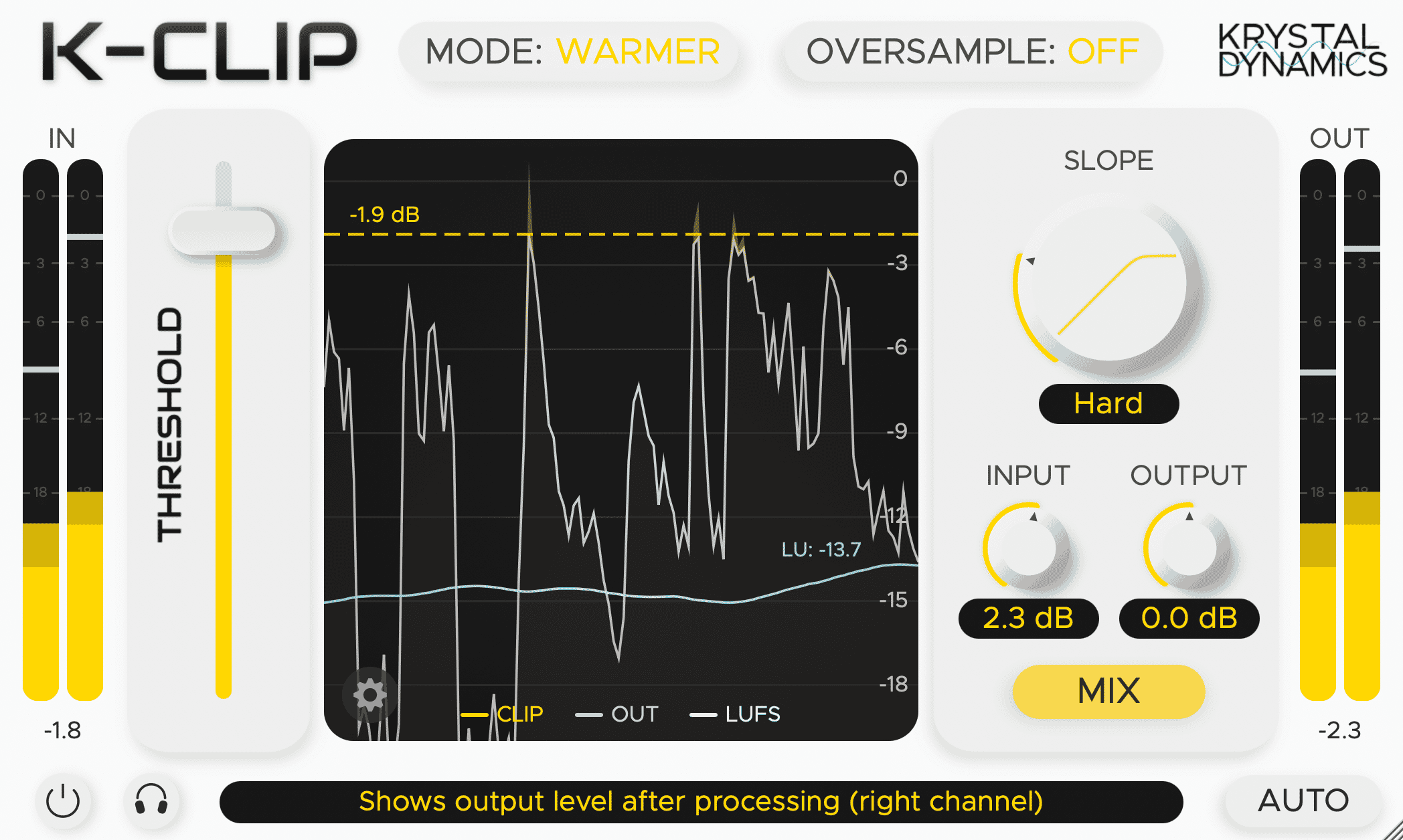 KrystalClip - WARMER Mode