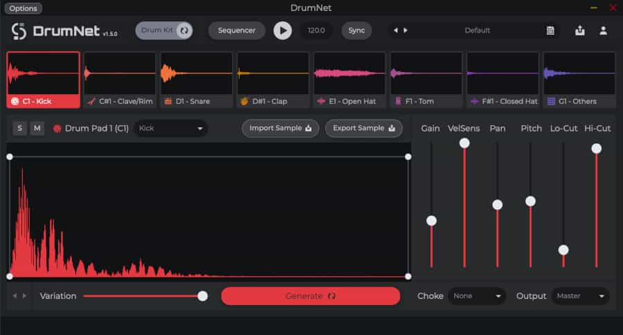 Main Interface