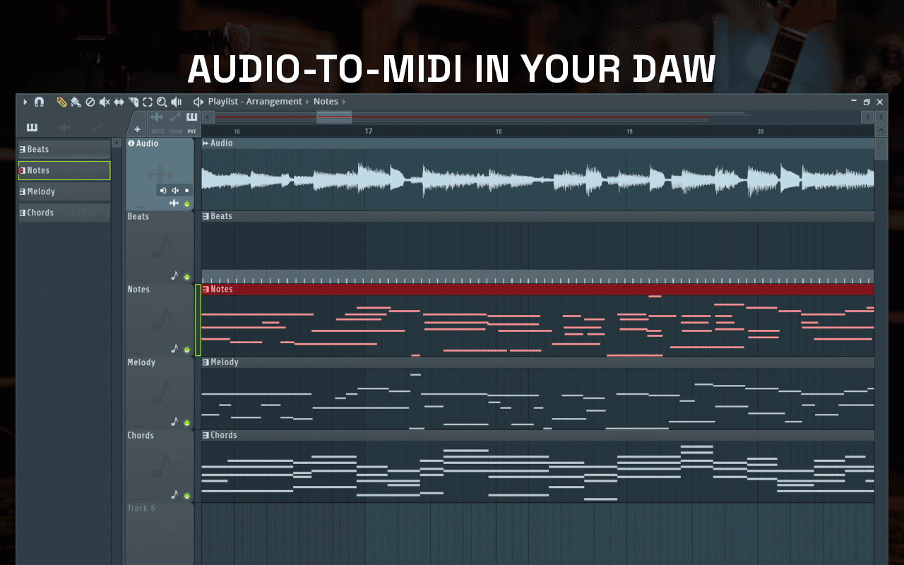 Audio-to-MIDI in Your DAW