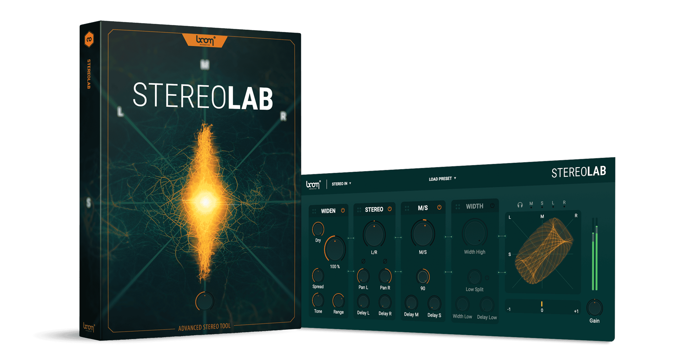 Stereolab Packshot + GUI