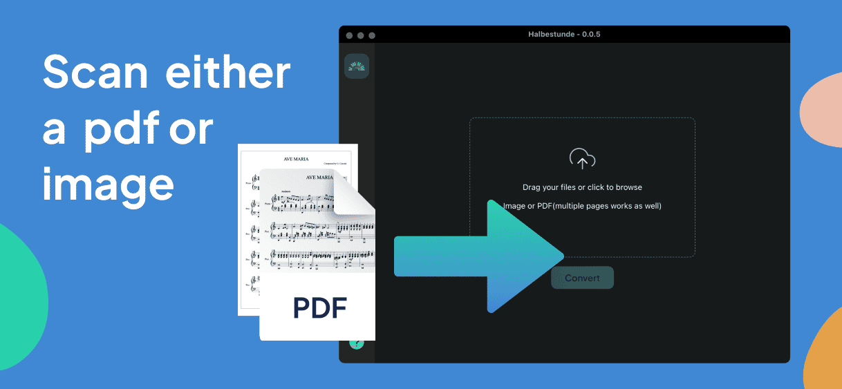 Upload your Sheet Music 