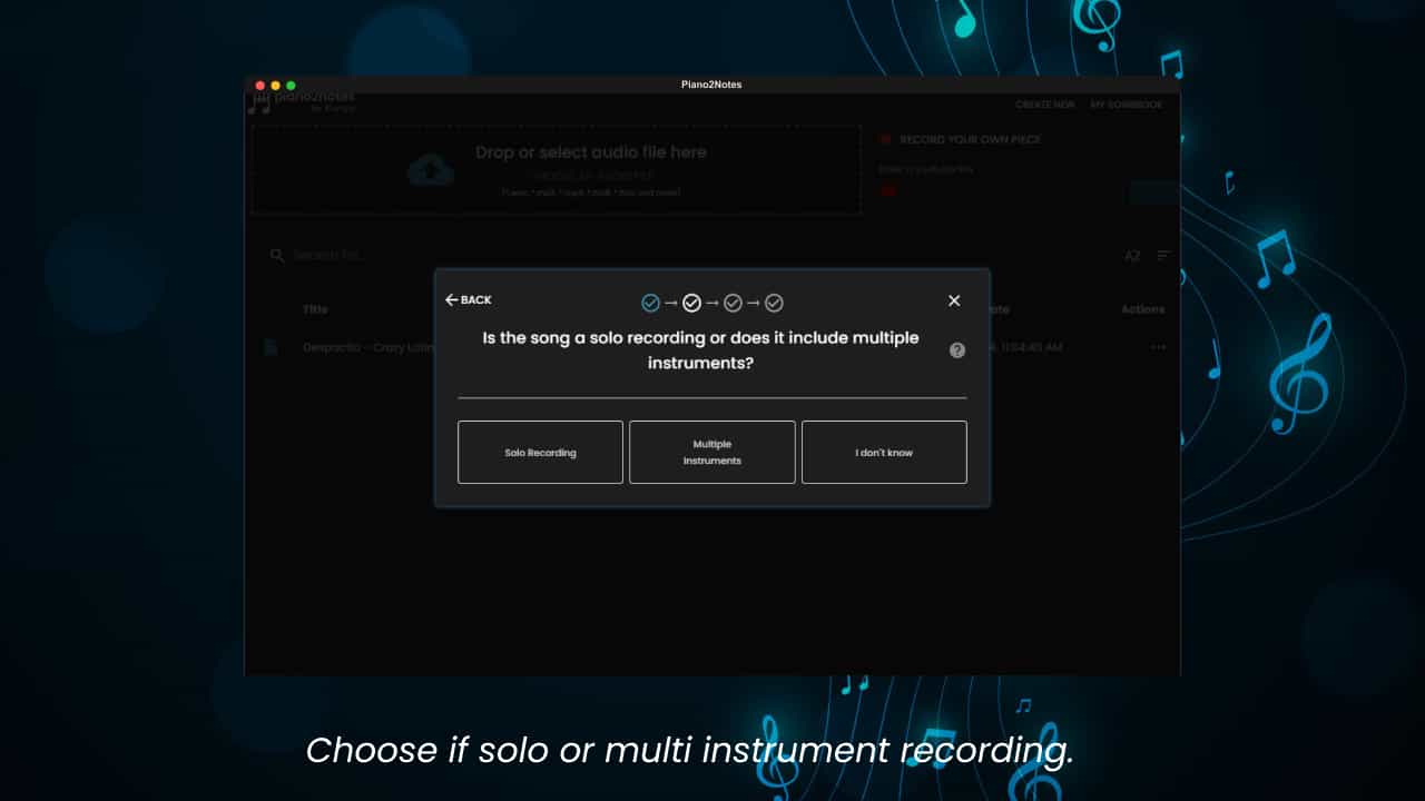 Solo or multi-instrument