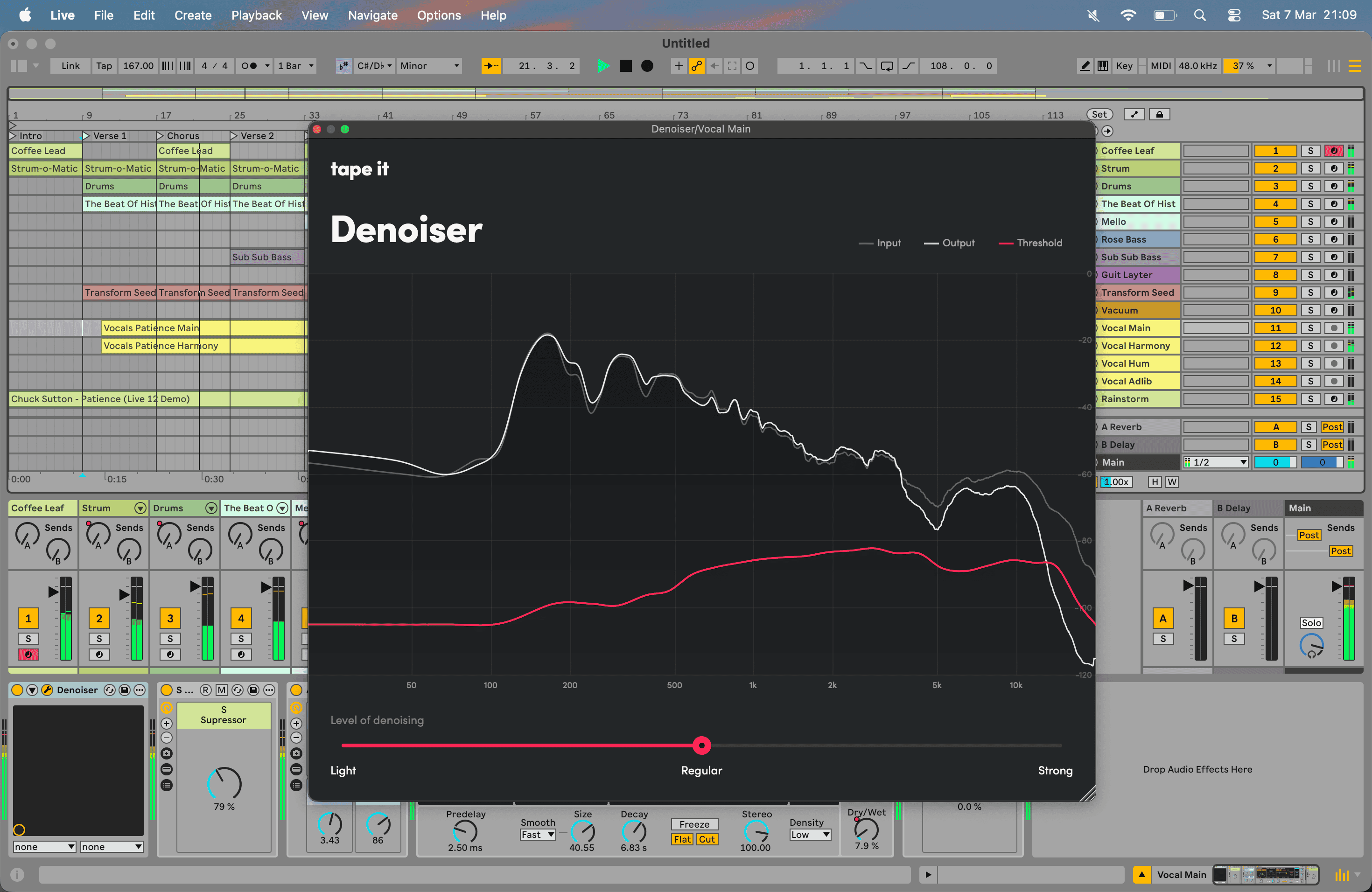 Denoiser inside Ableton