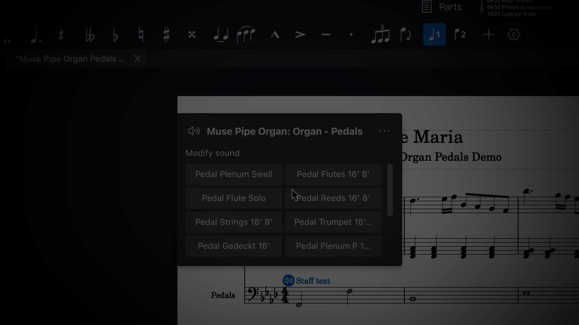 Muse Pipe Organ Walkthrough
