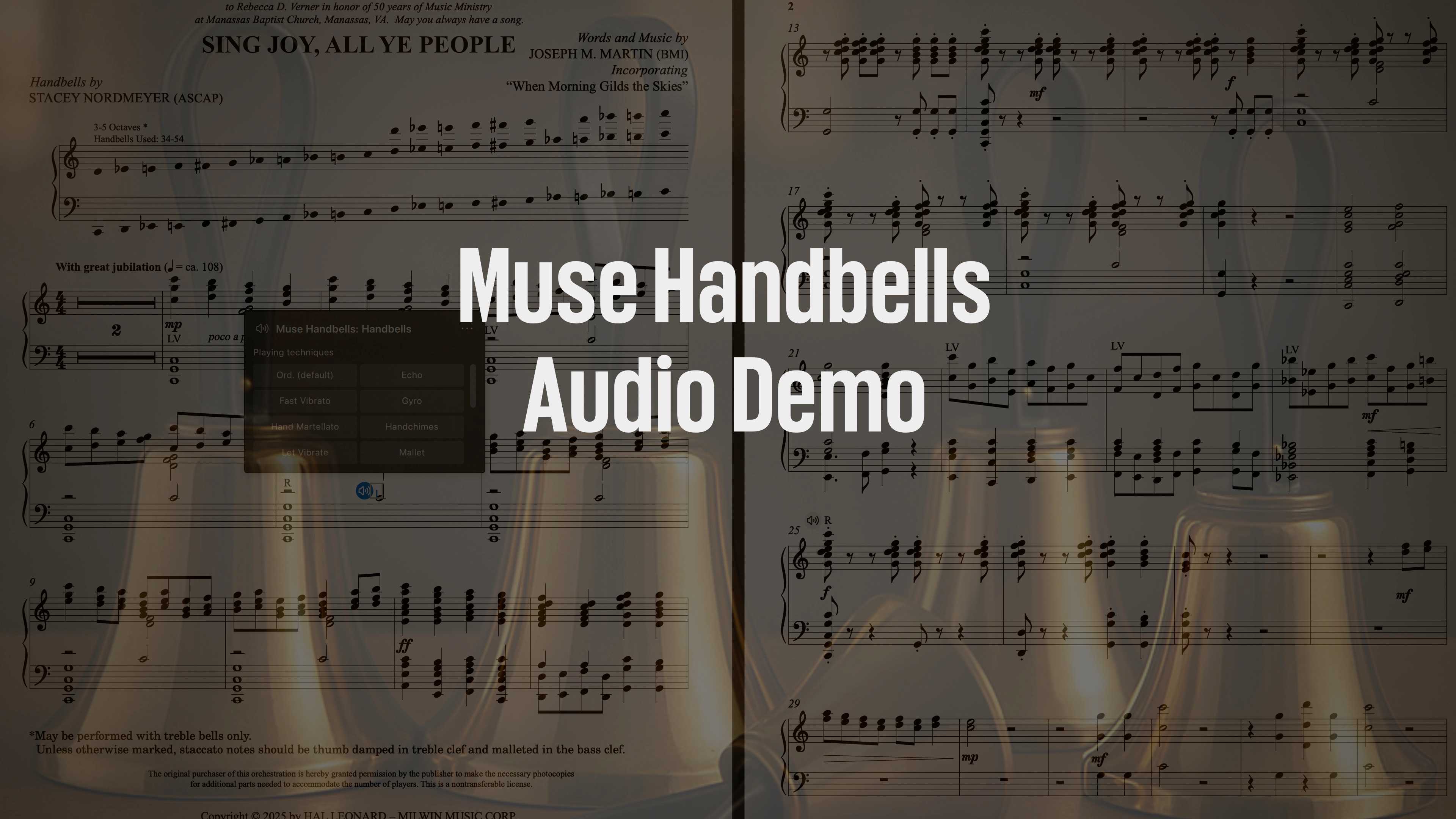 Handbells Demo - Sing Joy